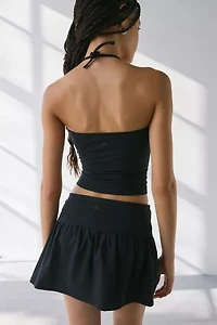 Out From Under Bec Convertible Tie Tube Top & Mini Skort Set