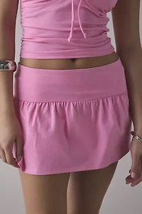 Out From Under Bec Convertible Tie Tube Top & Mini Skort Set