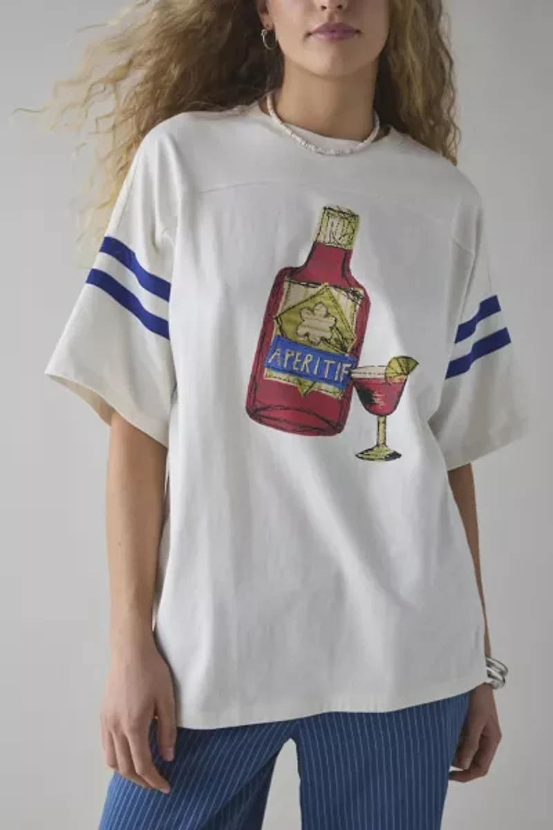 BDG Rowan Aperol Spritz Graphic Oversized Tee