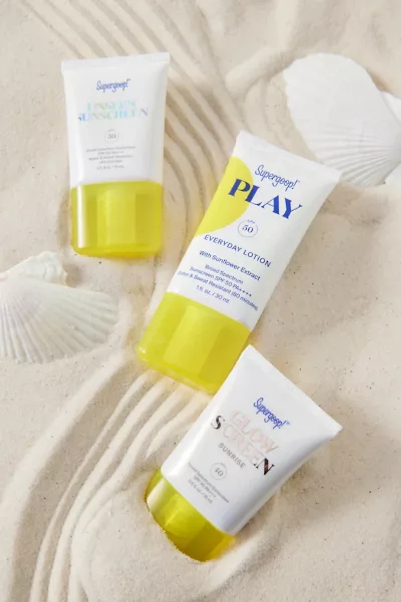 Supergoop! SPF Best Sellers Sunscreen Starter Kit