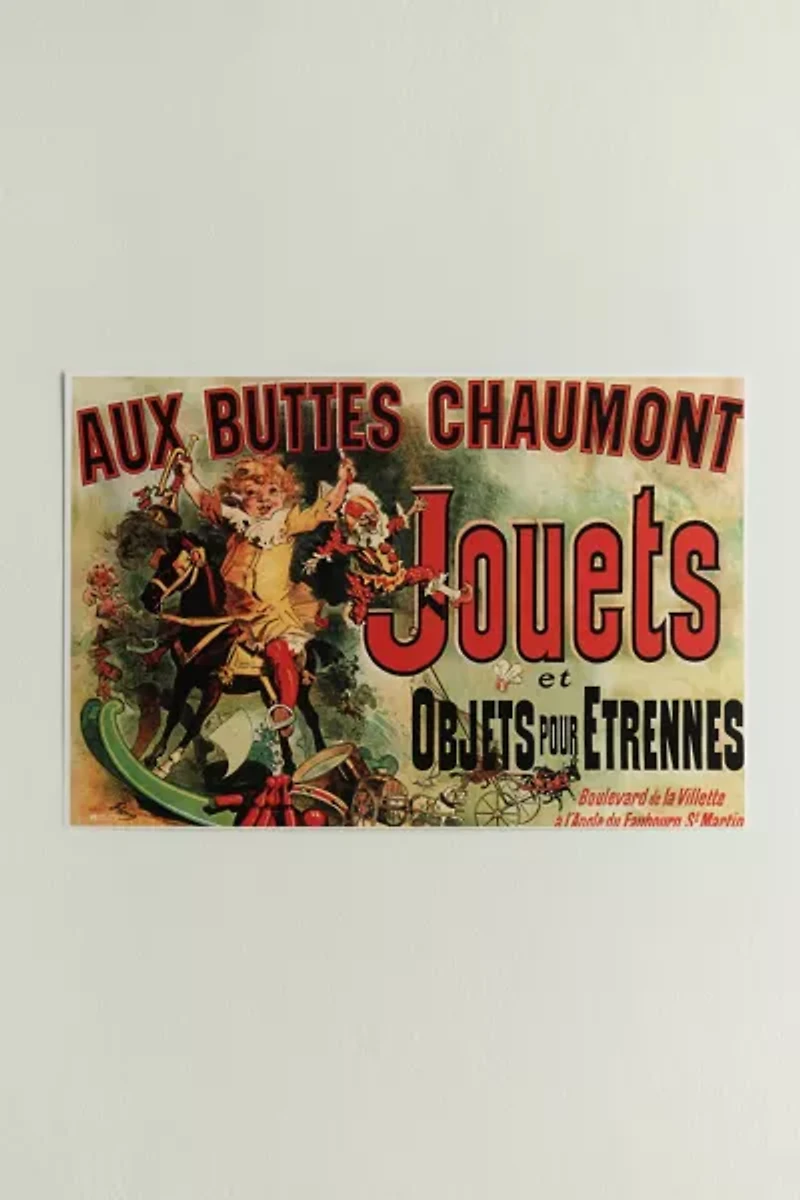 Jouets 1885 French Toy Poster
