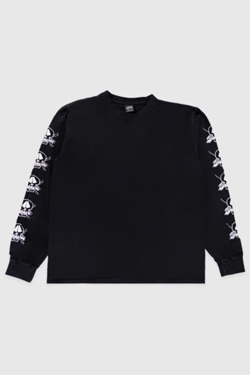 Stussy Pigment Dyed Fresh Foils Long Sleeve T-Shirt