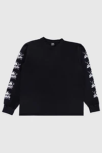 Stussy Pigment Dyed Fresh Foils Long Sleeve T-Shirt