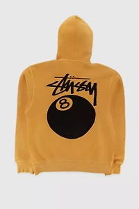 Stussy 8 Ball Pigment Dyed Zip-Up Hoodie