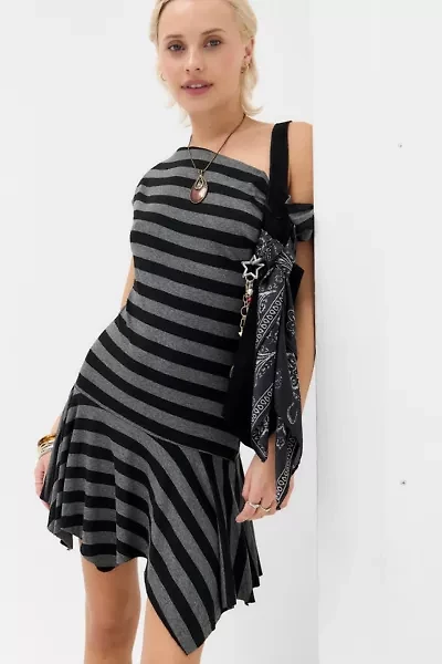 Silence + Noise Myla Off-Shoulder Mini Dress