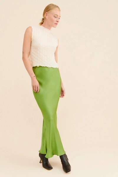 Glamorous Satin Maxi Slip Skirt