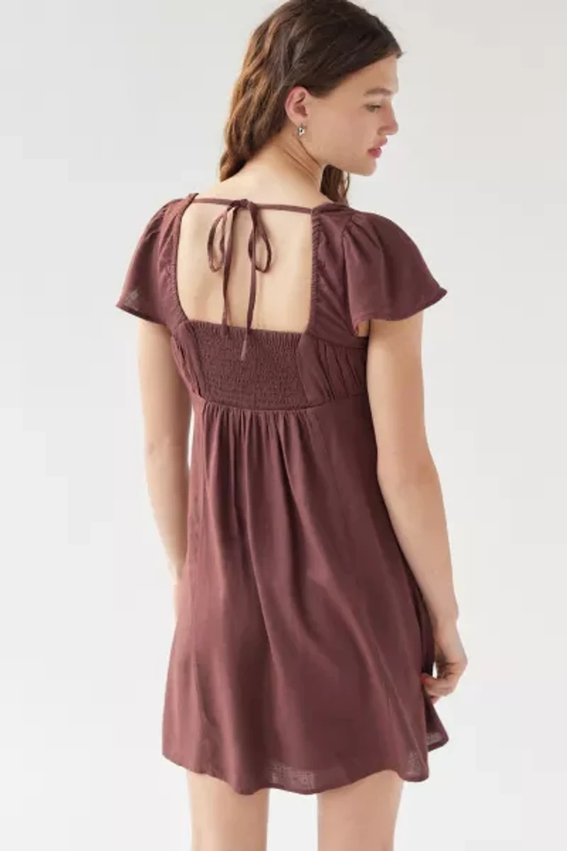 Blake Linen Mini Dress