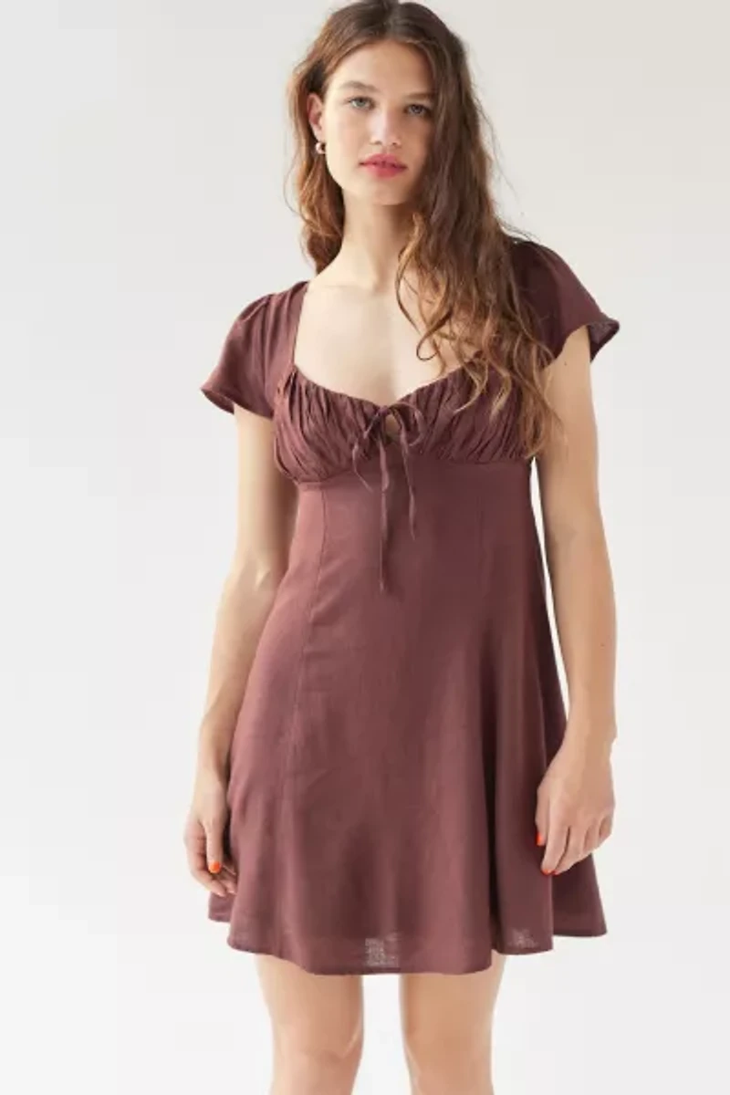 Blake Linen Mini Dress