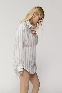 BDG Ryanne Oversized Button-Down Shirt