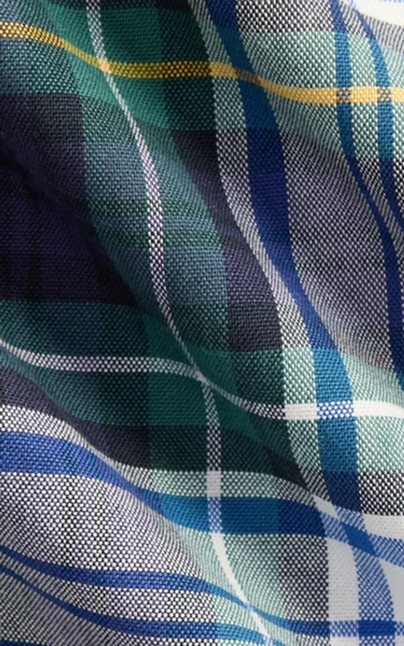 Polo Ralph Lauren Big Fit Plaid Oxford Shirt