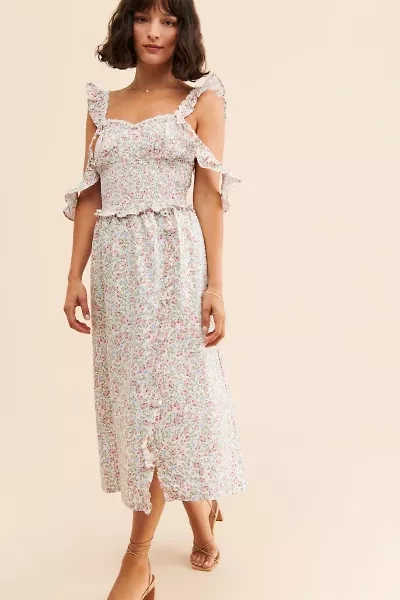 For Love & Lemons Amalfi Midi Dress