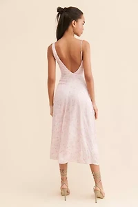 For Love & Lemons Llana Midi Dress