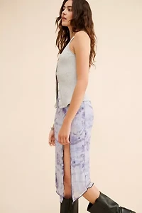 Isla Mesh Midi Skirt