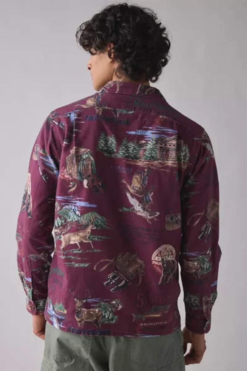 Polo Ralph Lauren Printed Brushed Flannel Shirt