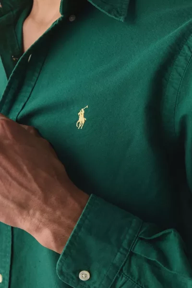 Polo Ralph Lauren Garment Dyed Oxford Button-Down Shirt