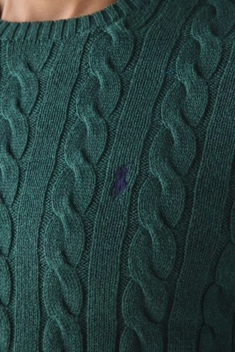 Polo Ralph Lauren Cable Knit Crew Neck Sweater