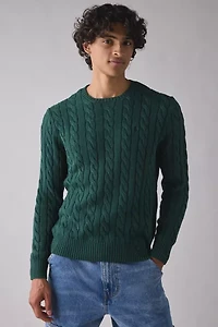 Polo Ralph Lauren Cable Knit Crew Neck Sweater
