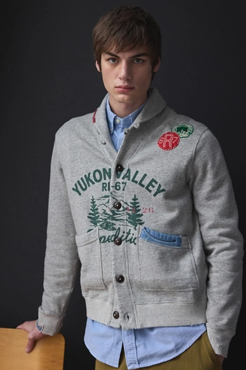 Polo Ralph Lauren Northwest Passage Collared Cardigan Sweatshirt