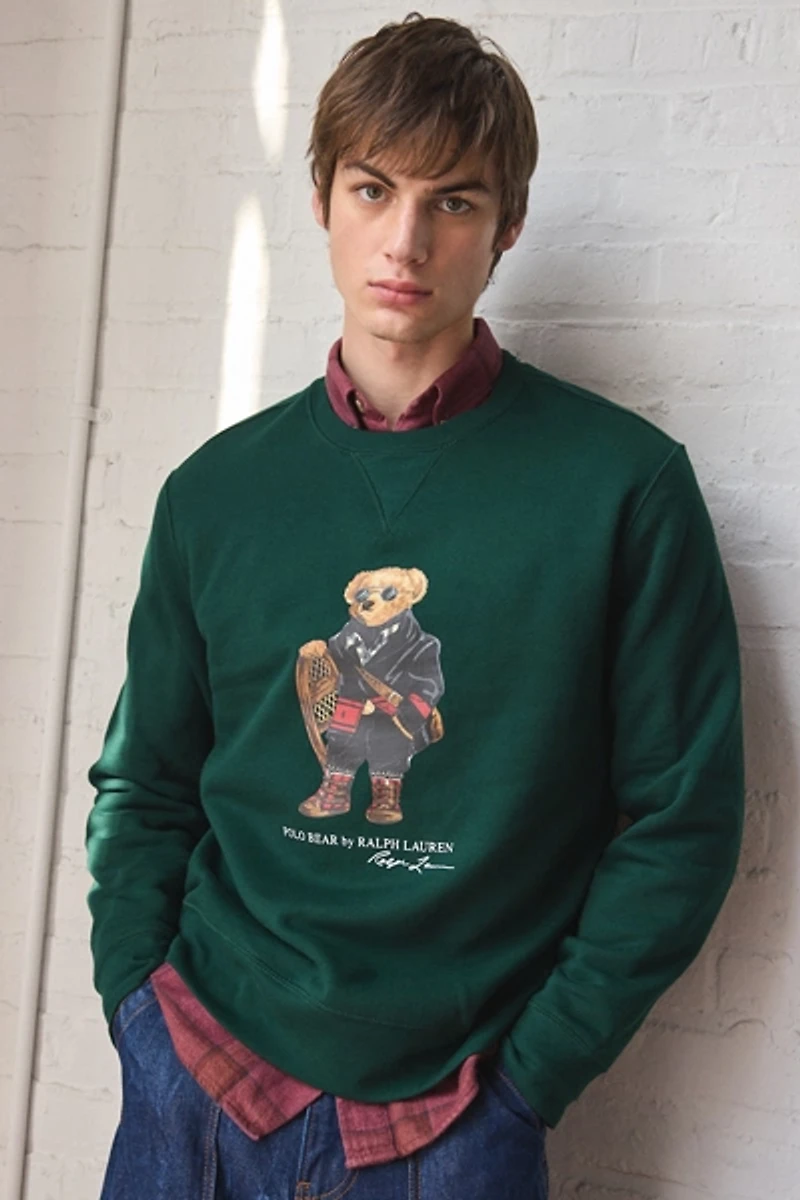 Polo Ralph Lauren Holiday Bear Crew Neck Sweatshirt