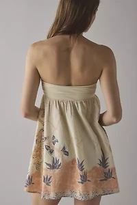 Kimchi Blue Pia Convertible Tie Bandeau Babydoll Mini Dress