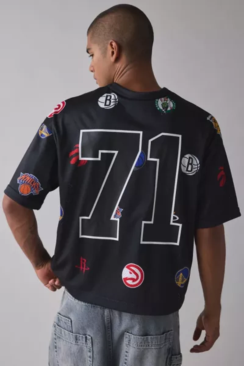 Starter UO Exclusive NBA Mashup Graphic Jersey Tee
