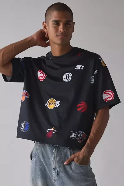 Starter UO Exclusive NBA Mashup Graphic Jersey Tee