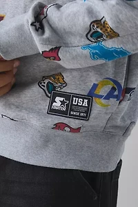 Starter UO Exclusive NFL Logo Mashup Quarter Zip Sweatshirt