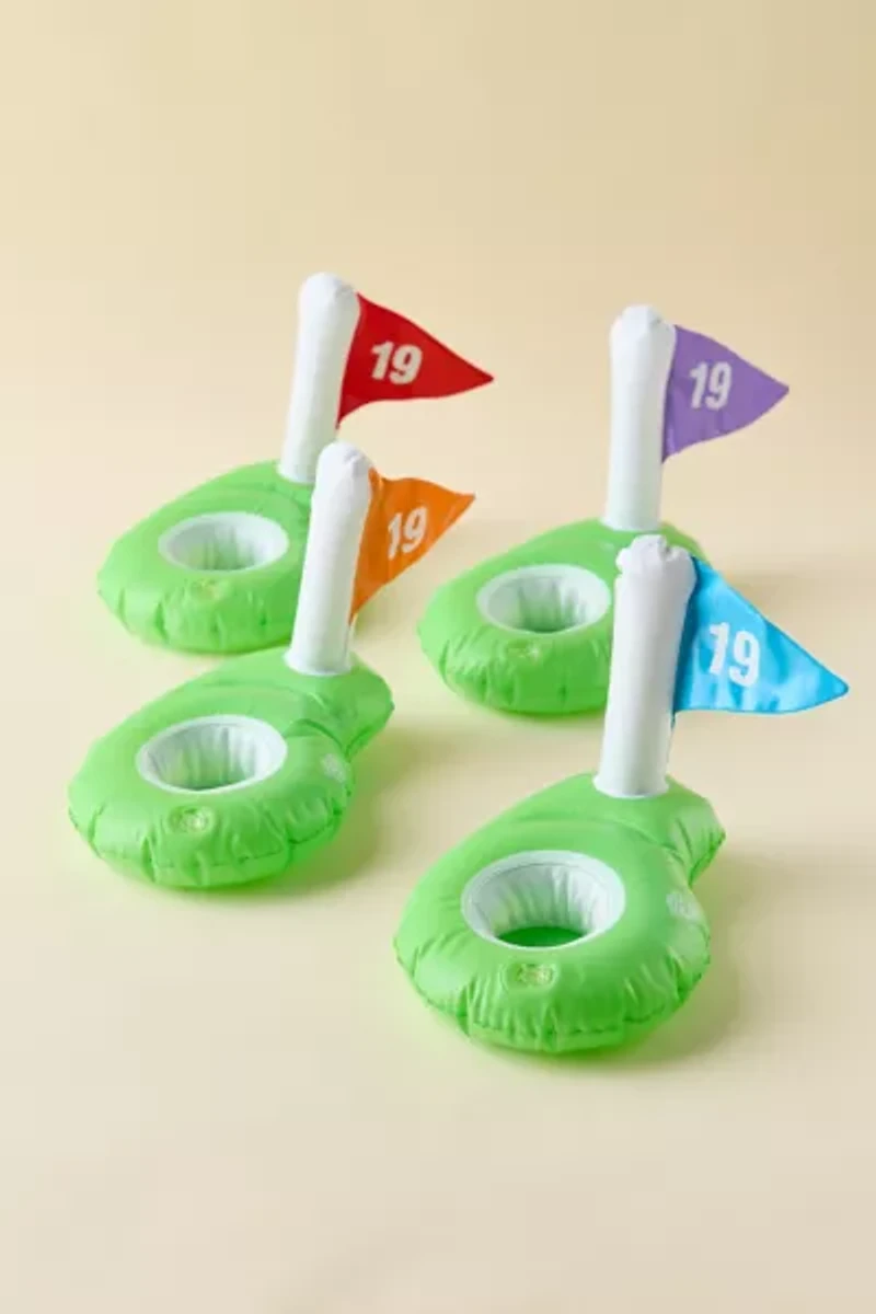 BigMouth Golf Course Pool Float Drink Holder Set