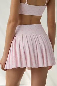 LoveShackFancy Danica Printed Active Skort