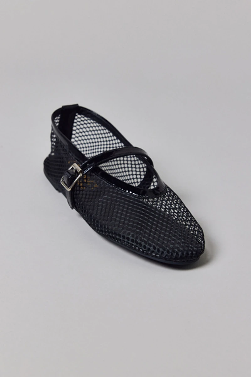 Coconuts By Matisse Footwear Nolita Woven Mary Jane Ballet Flats