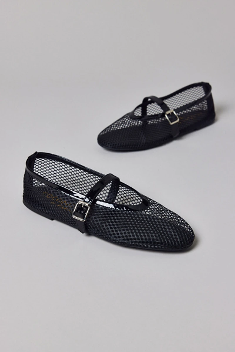Coconuts By Matisse Footwear Nolita Woven Mary Jane Ballet Flats
