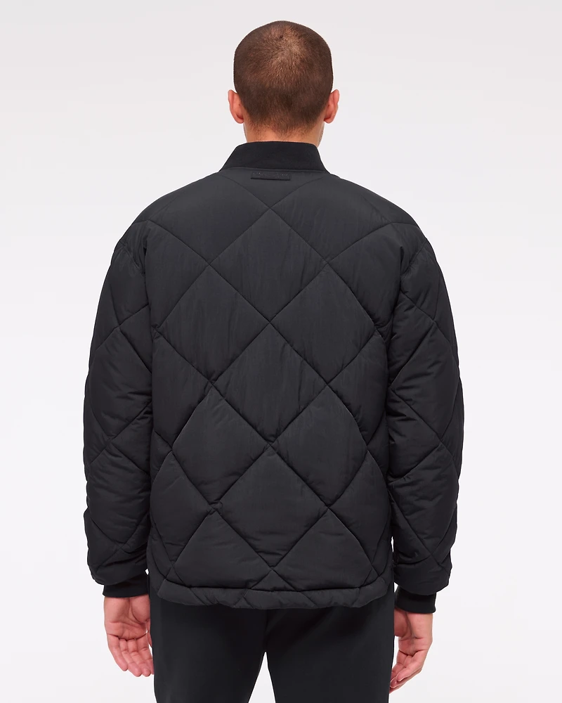 YPB Quilted Bomber Jacket