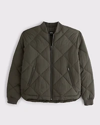YPB Quilted Bomber Jacket