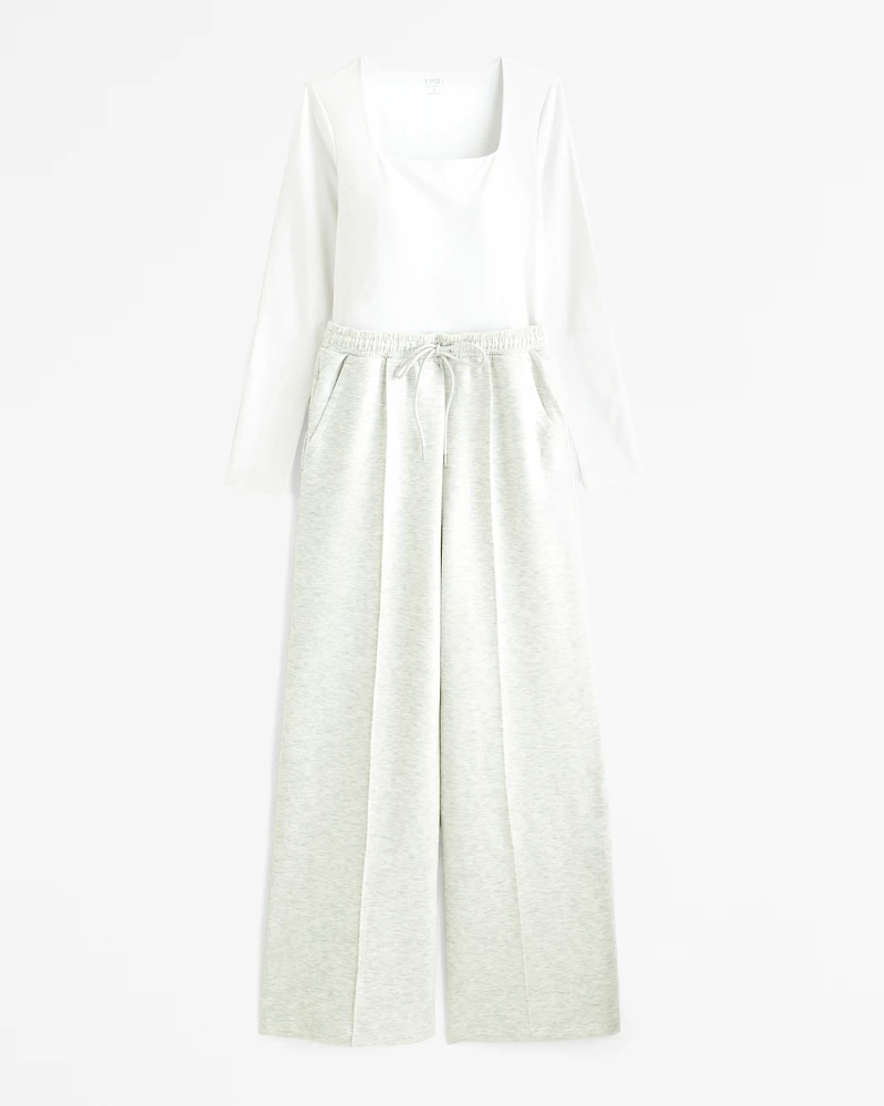 YPB everydaySOFT Long-Sleeve Hybrid Jumpsuit
