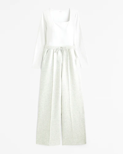 YPB everydaySOFT Long-Sleeve Hybrid Jumpsuit