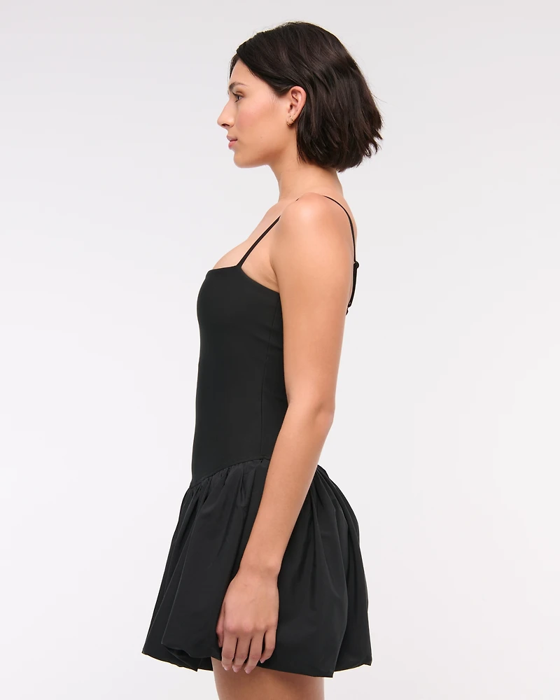 YPB sculptLUX Bubble Hem Mini Dress