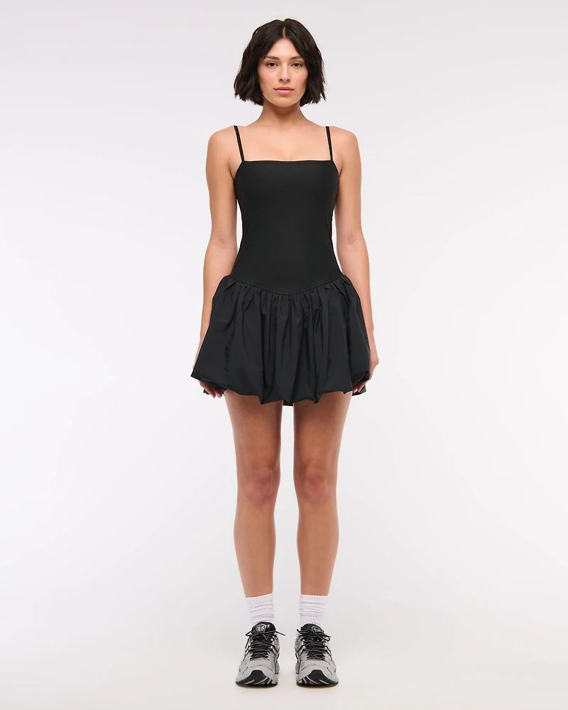 YPB sculptLUX Bubble Hem Mini Dress