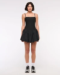 YPB sculptLUX Bubble Hem Mini Dress