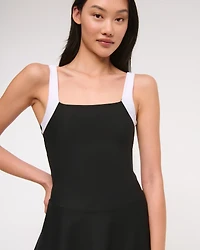 YPB sculptLUX Drop-Waist Mini Dress