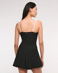 YPB sculptLUX Drop-Waist Mini Dress