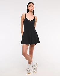 YPB studioFLEX Fit & Flare Mini Dress