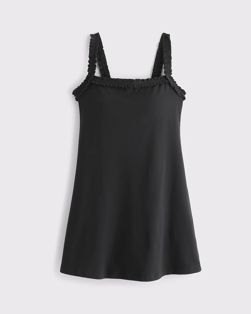 YPB studioFLEX Scrunchie Strap Mini Dress