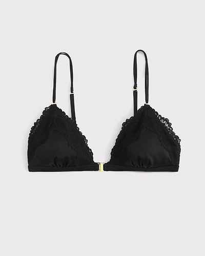 Front Closure Lace Bralette