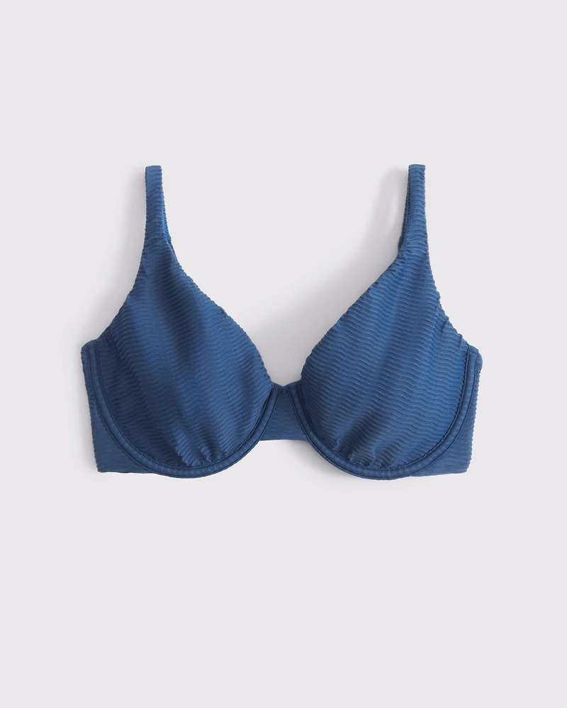 Curve Love High Apex Underwire Bikini Top
