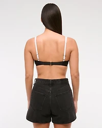 Curve Love Wide Strap Underwire Bikini Top