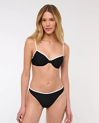 Mid Rise High-Leg Moderate Bottom