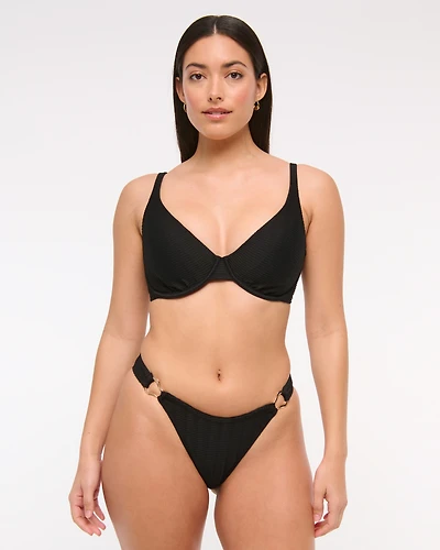 Hardware High-Leg Cheeky Bottom