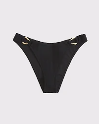 Hardware High-Leg Cheeky Bottom