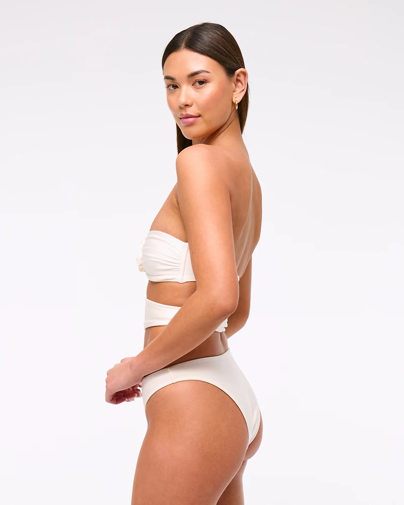 Rosette Cutout One-Piece Swimsuit