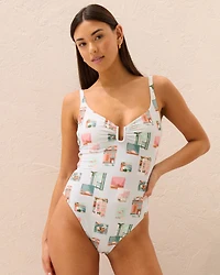 U-Wire One-Piece Swimsuit